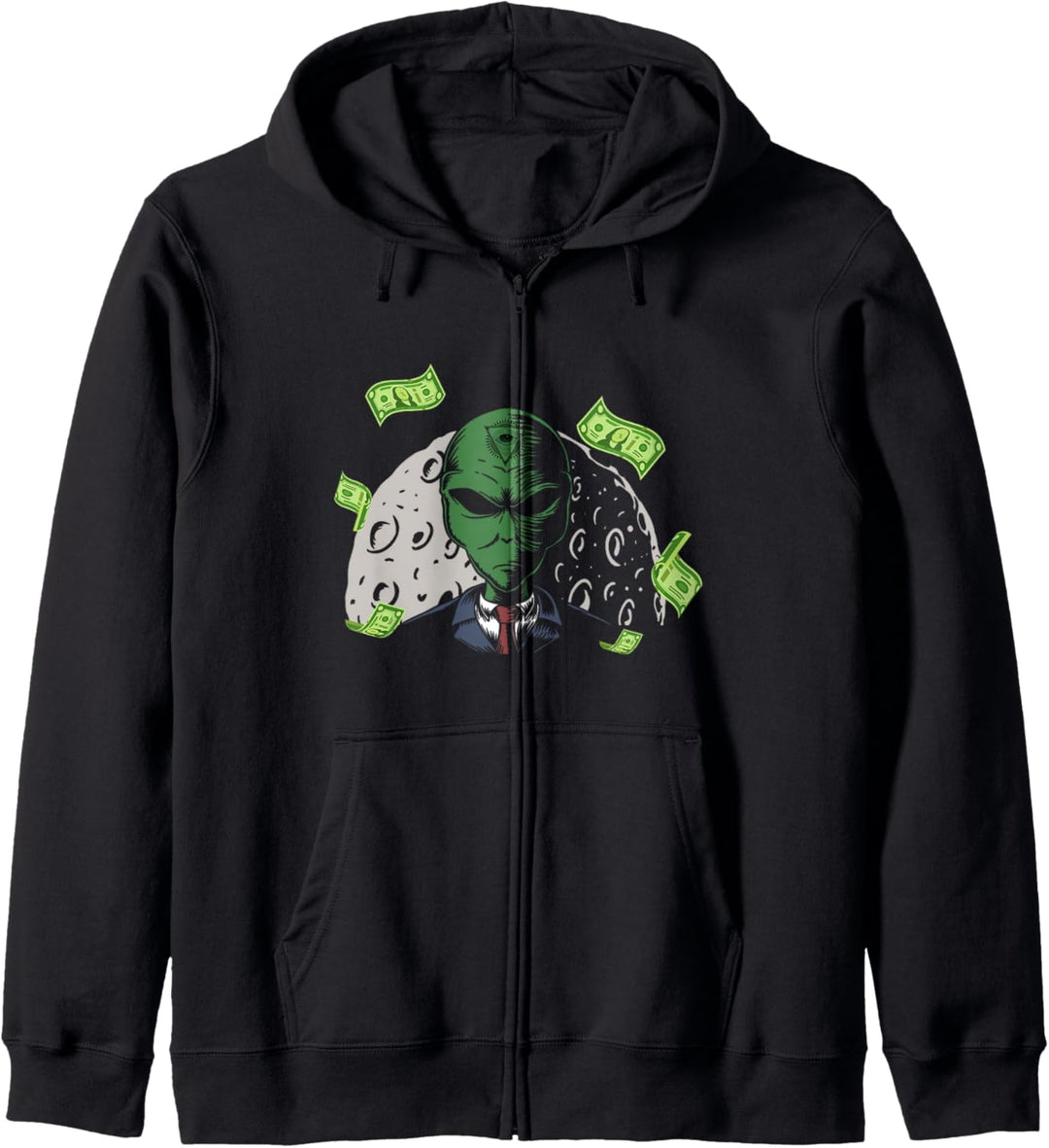 Verschwörung Ufo Alien Planet Universum Weltraum Geschenk Kapuzenjacke