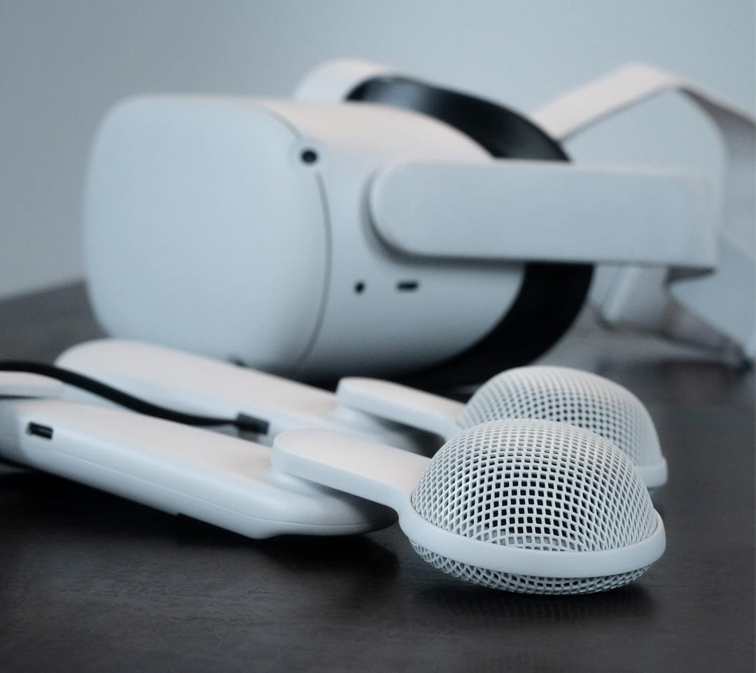 Logitech Chorus VR Off-Ear-Headset für Meta Quest 2, entwickelt für Gaming und VR-Fitness, leichtes,