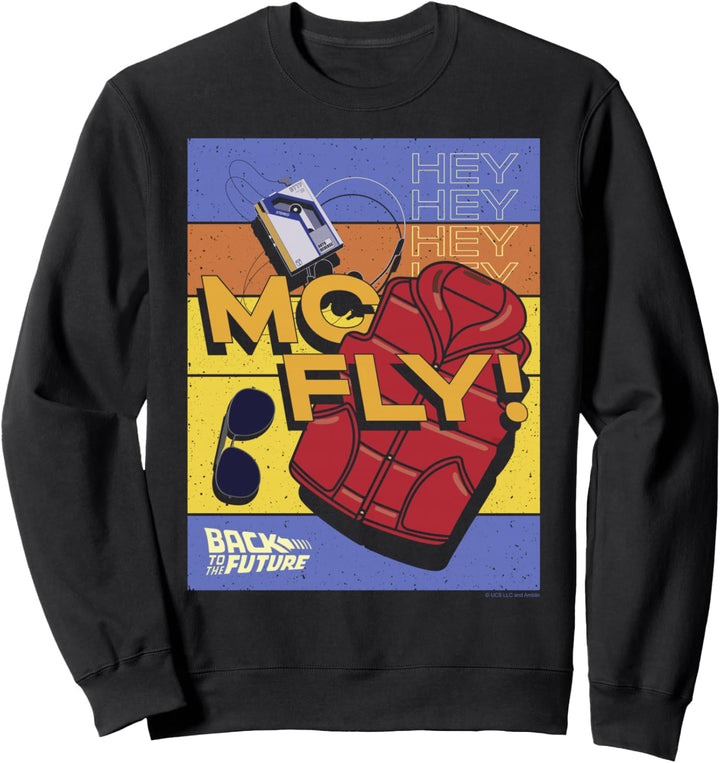 Back To The Future 35th Anniversary McFly Item Poster Sweatshirt