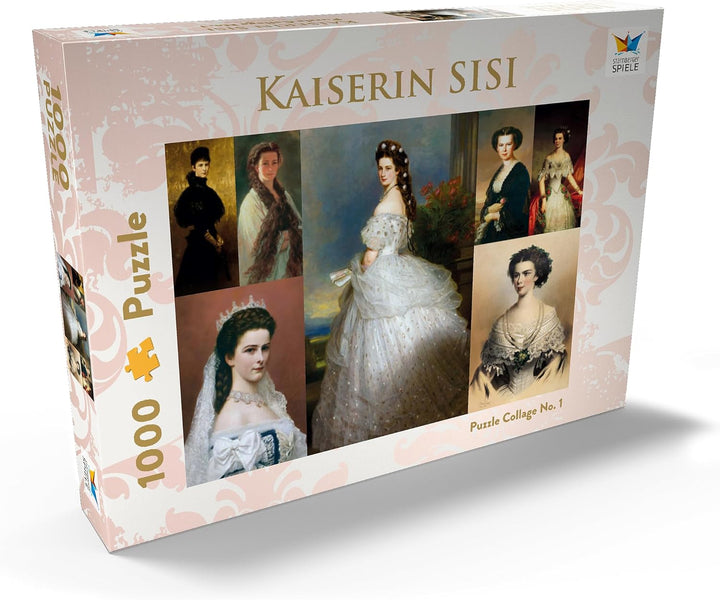Kaiserin Sisi - Collage Nr. 1 - Premium 1000 Teile Puzzle - MyPuzzle Sonderkollektion von Starnberge