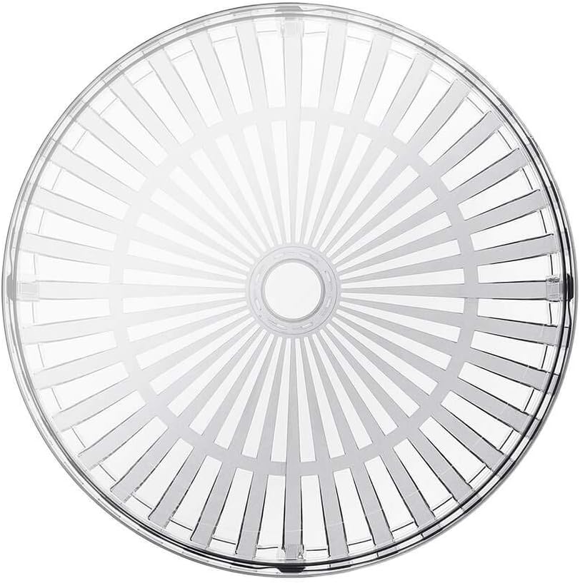 Kartell Panier, Bambus, Crystal, 61 x 21 x 61 cm Cristallo, Cristallo