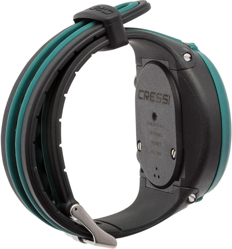 Cressi Nepto Watch Computer - Freitaucheruhr_Computer, Einheitsgrösse, Unisex Erwachsene Grün, Grün