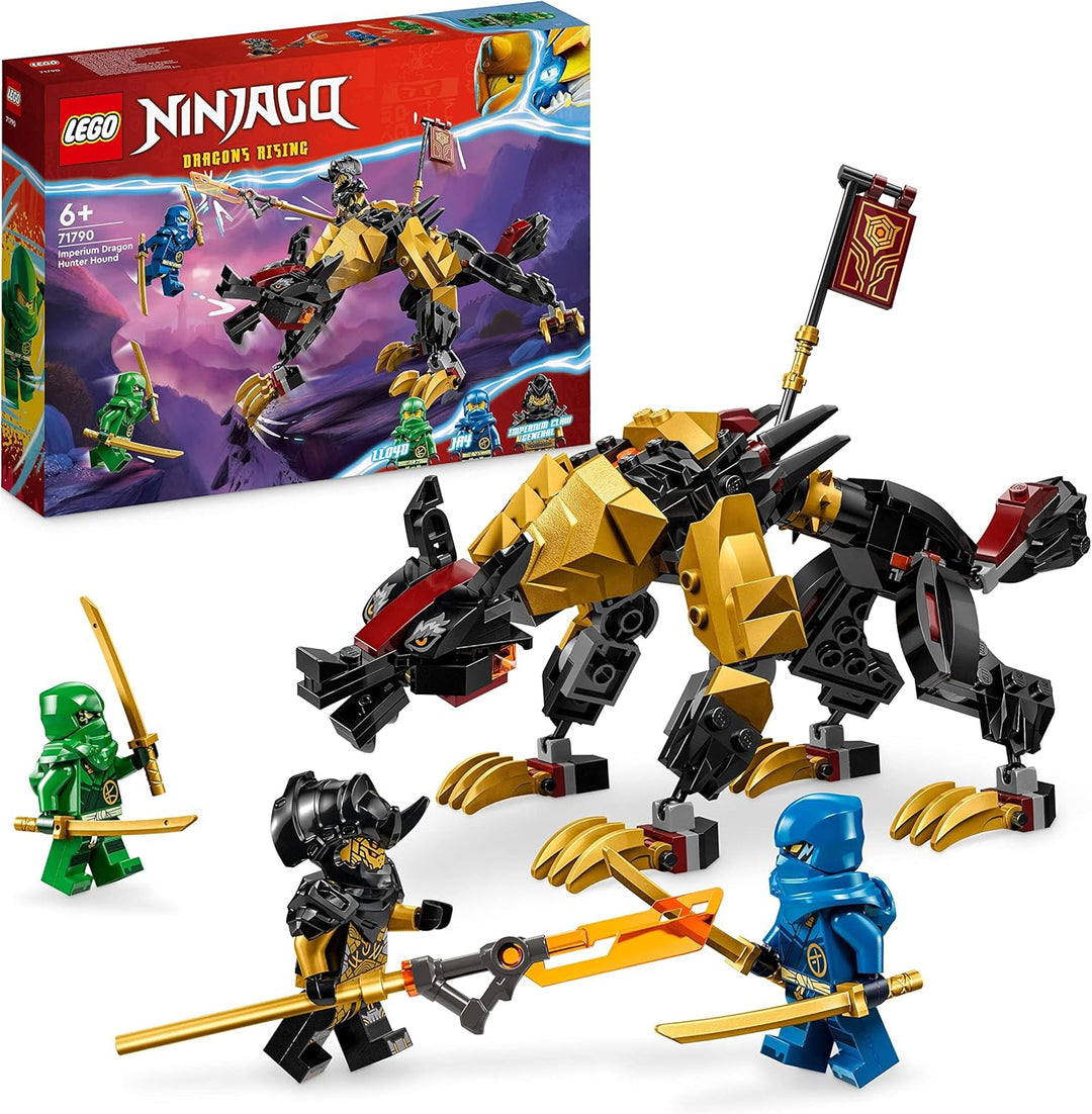 LEGO NINJAGO Jagdhund des kaiserlichen Drachenjägers, baubares Monster-Spielzeug für Kinder ab 6 Jah