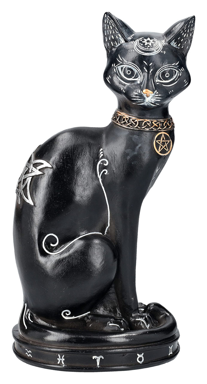 Pacific Giftware Mystische Katzenfigur mit magischen Symbolen