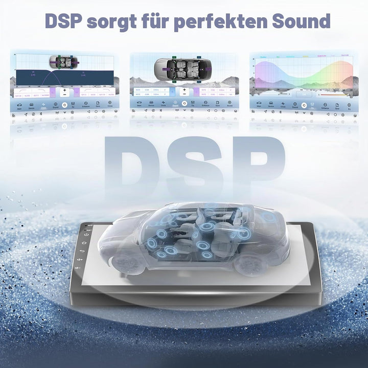 Hikity Qualcomm Snapdragon 8 Core 4+64G Android 15 Autoradio für Nissan NV200 2009-2018 Wireless Car