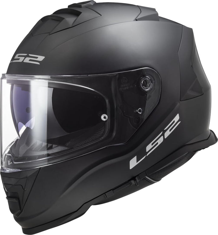 LS2 Motorradhelm FF800 STORM SOLID MATT BLACK, Schwarz, M M Schwarz, M Schwarz