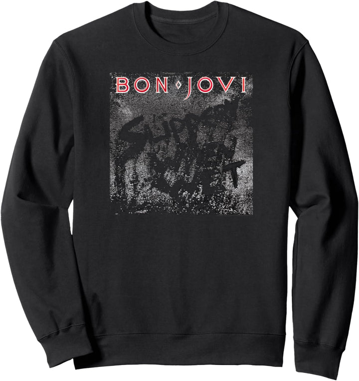 Bon Jovi Slippery Cover Sweatshirt