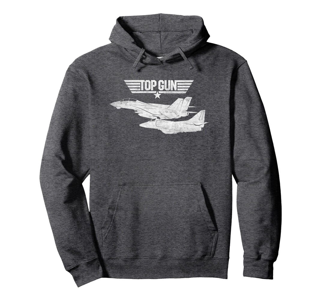 Top Gun Weisse Flugzeuge Pullover Hoodie