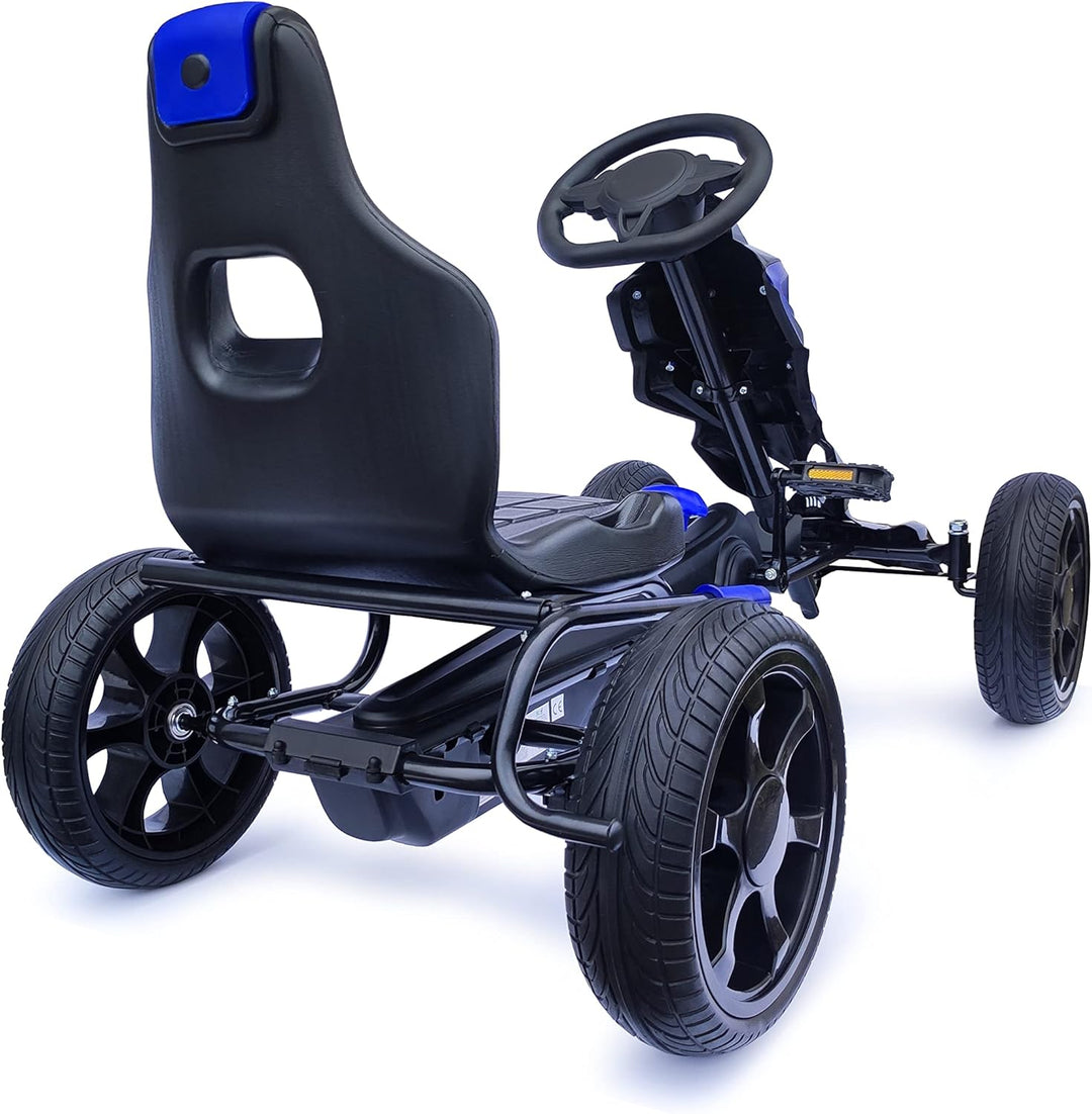 Kinder Pedal Go Kart - 5-12 Jahre, Mit Pedal, Shaum Reifen Eva Wheels