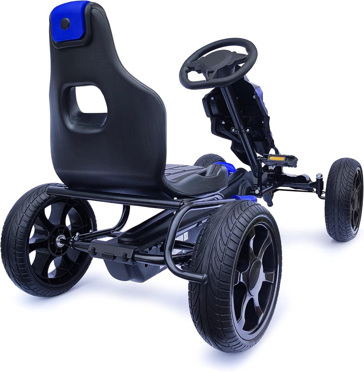 Kinder Pedal Go Kart - 5-12 Jahre, Mit Pedal, Shaum Reifen Eva Wheels