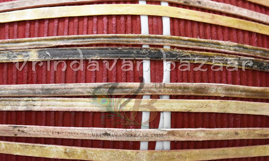 Clay Mridangam Trommel - Rot | VRINDAVANBAZAAR.COM, Rot