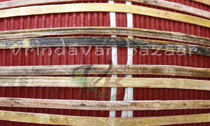 Clay Mridangam Trommel - Rot | VRINDAVANBAZAAR.COM, Rot