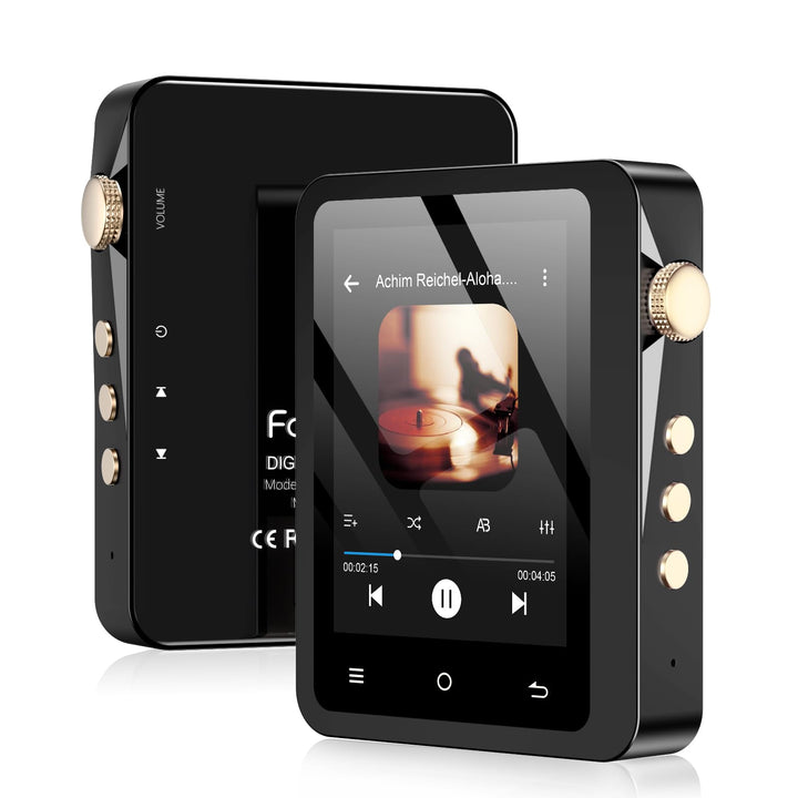 HiFi MP3-Player mit Bluetooth 5.3, verlustfreier DSD-High-Resolution-Digital-Audio-Musikplayer, trag