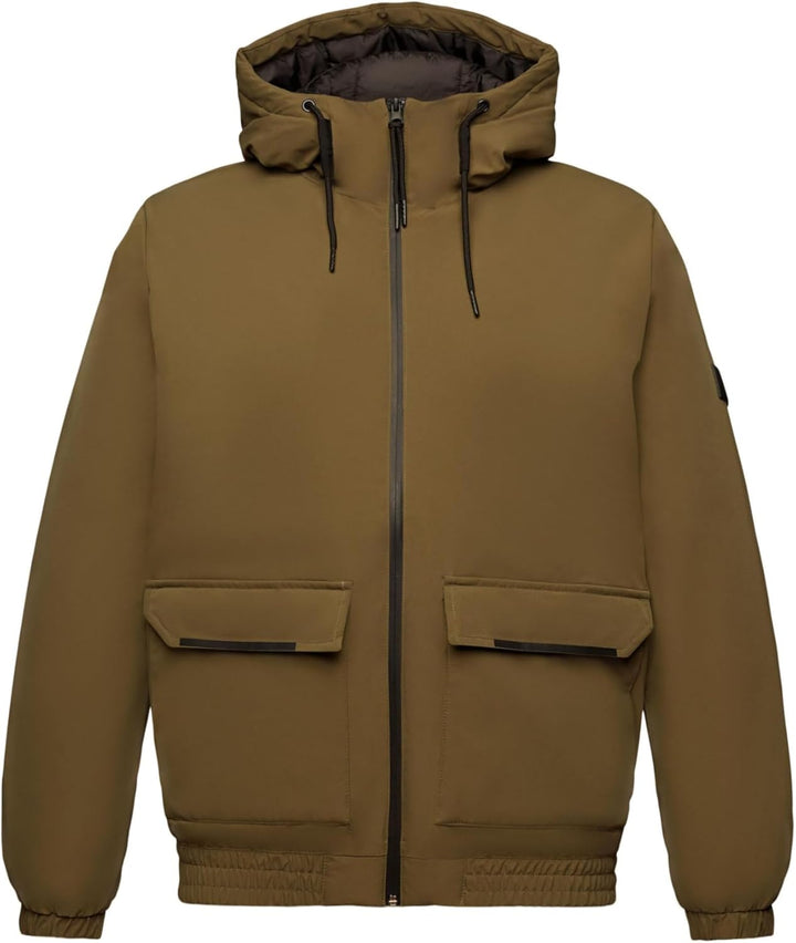 ESPRIT Herren Jacke XXL 350/Khaki Green, XXL 350/Khaki Green