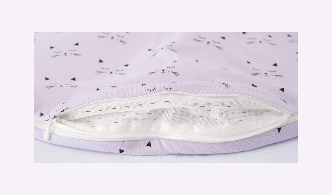 Träumeland S0102455 Schlafsack SET LIEBMICH Schmusekatze 3 teilig 68/74, mehrfarbig