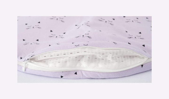 Träumeland S0102455 Schlafsack SET LIEBMICH Schmusekatze 3 teilig 68/74, mehrfarbig