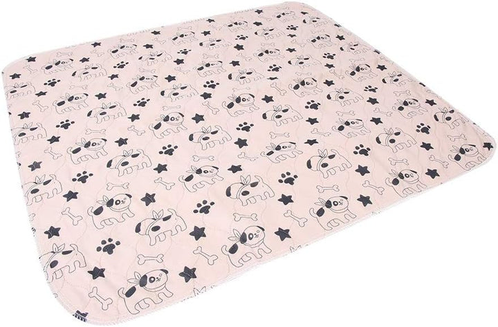 Oumefar 3 Grössen Wasserdichtes Hunde Pee Pad Niedliche saugfähige Whelping Pads rutschfeste Welpen