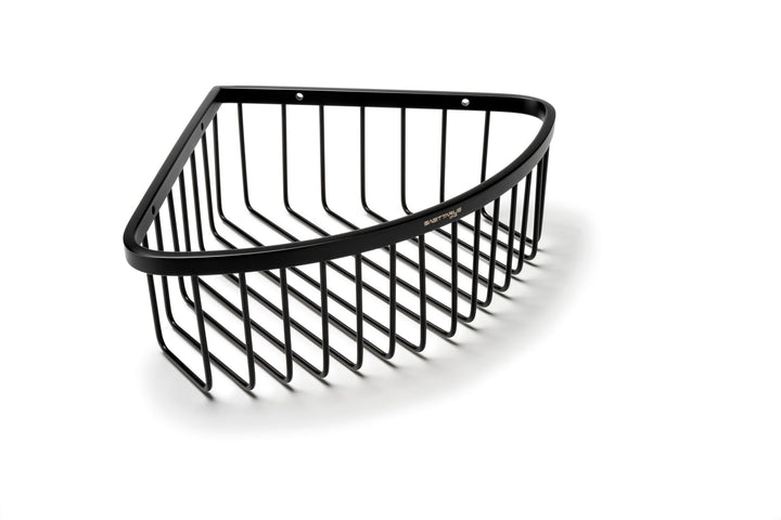 80S1 Shower Shelf – Duschkorb Ecke aus Edelstahl – 8cm Tiefer Duscheckregal Chrom – Rostfrei & Moder