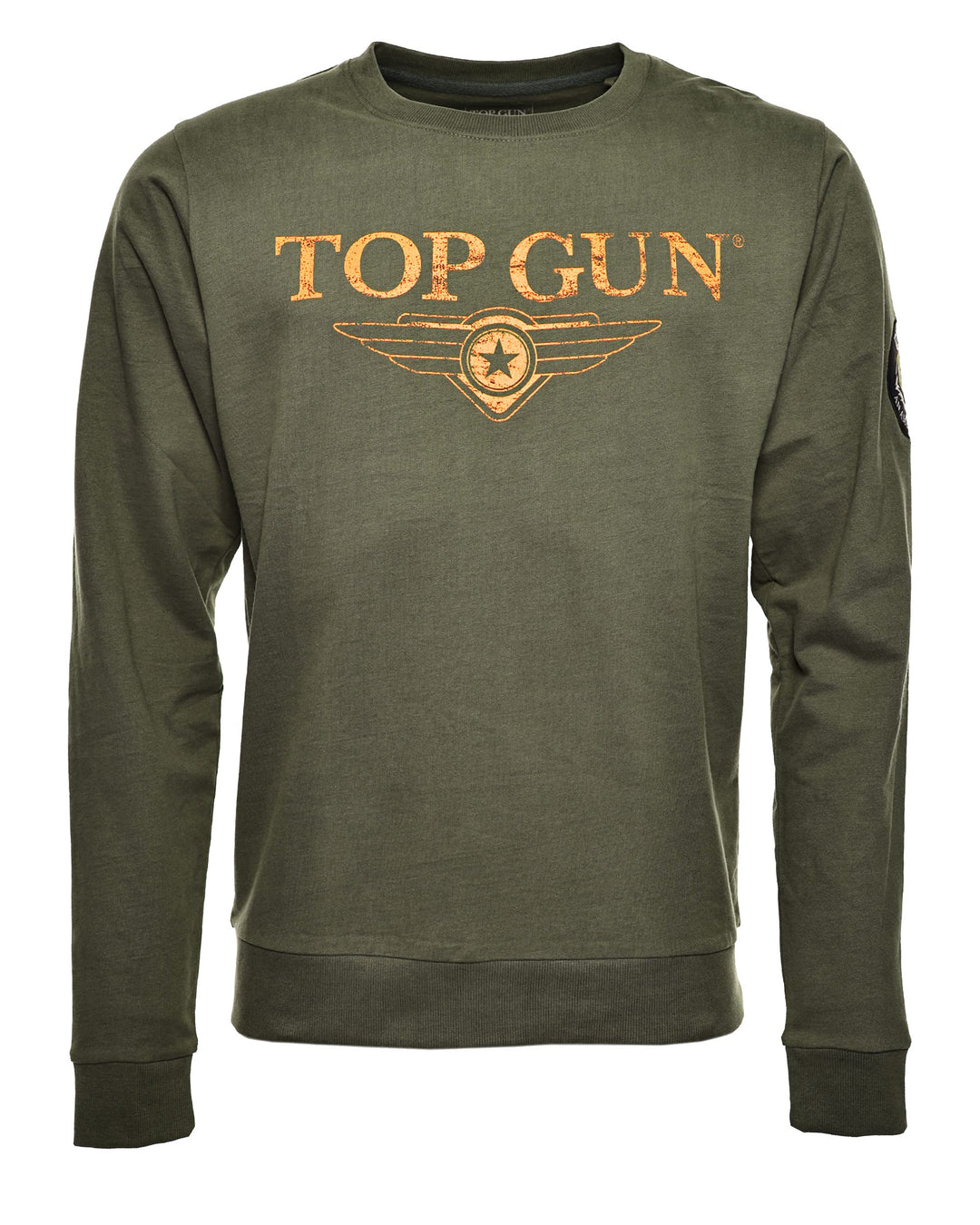 Top Gun Herren Sweater Tg20213005 Olive,L