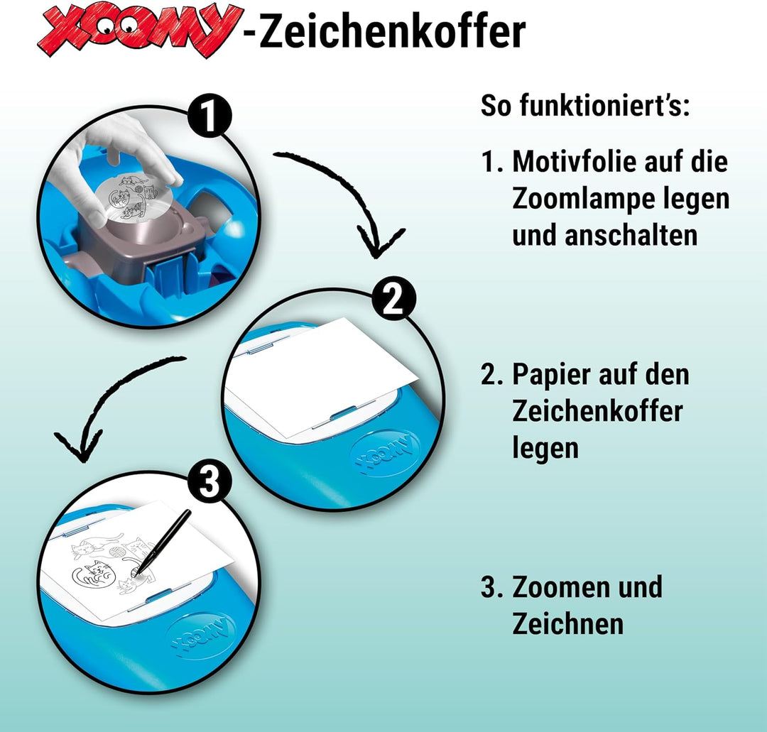 Ravensburger Xoomy Midi Doodle Style 23532 - Tolle Motive und Comics zeichnen lernen, Kreatives Zeic