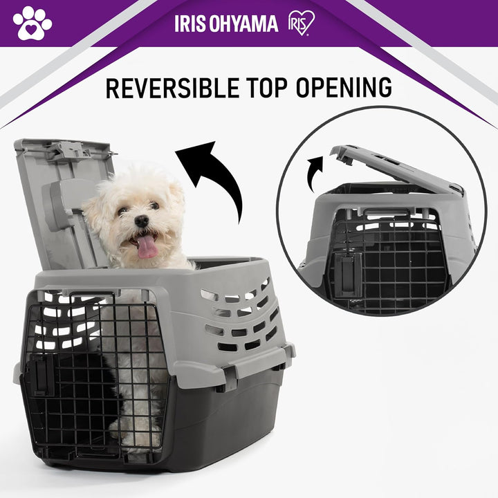 Iris Ohyama 1 Stück 36.5L Transportbox Katze katzentransportbox BPA-frei robust leicht für Auto Bus