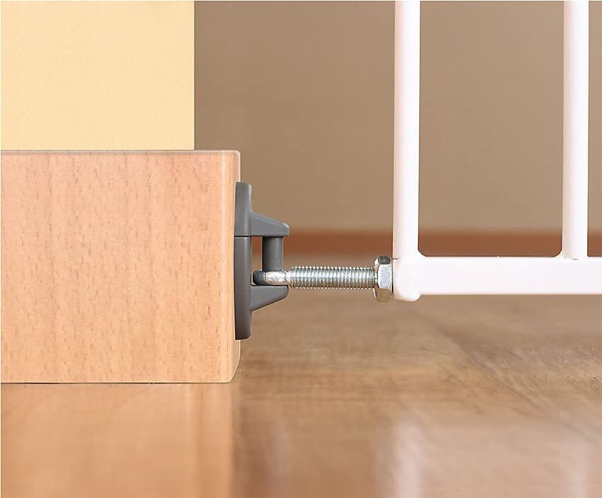 Reer 46221 Klemm- und Schraubgitter Basic, Holz, holzfarben Zum Klemmen und