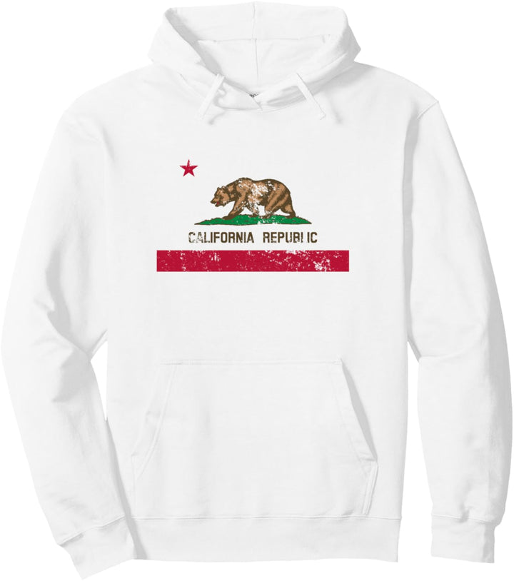 Kalifornien Staatsflagge USA California Flag Damen Herren Pullover Hoodie