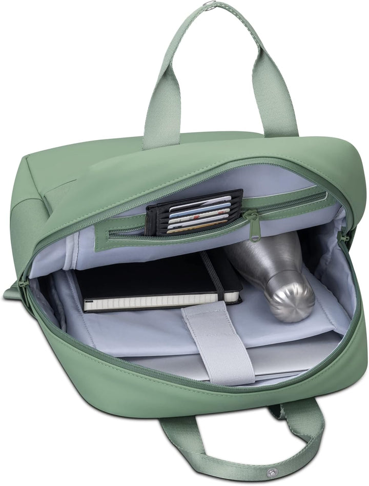 Johnny Urban Rucksack Damen Elegant Grün - Jona Medium - Moderner Laptop Tagesrucksack Klein für Uni