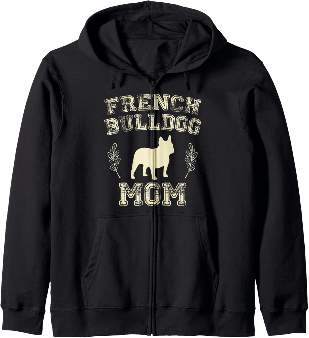 Französische Bulldogge Mom Geschenke für Mädchen Frauen Kapuzenjacke