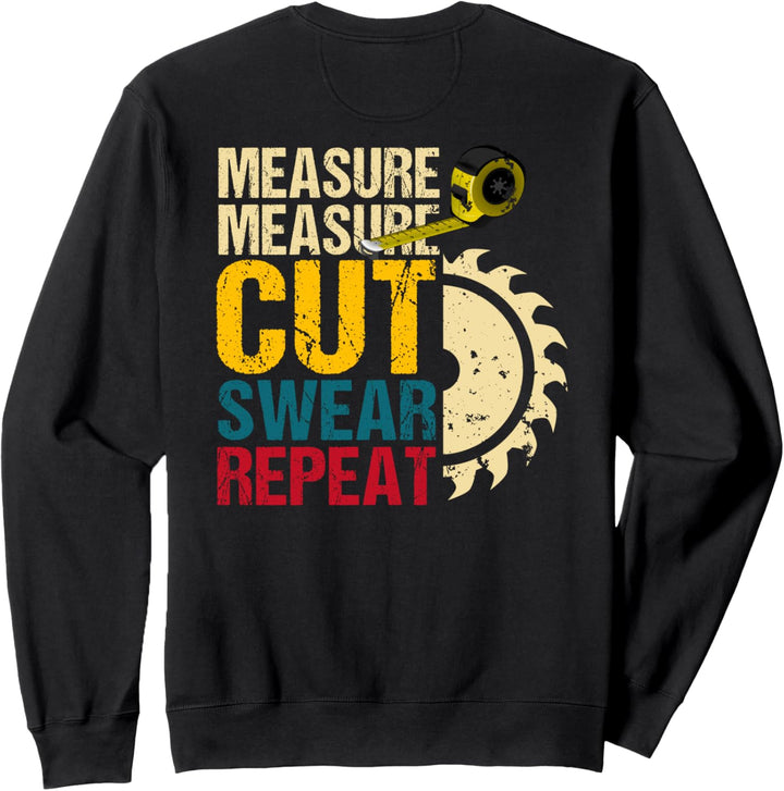 Handwerker Geschenke Design auf der Rückseite der Kleidung Sweatshirt