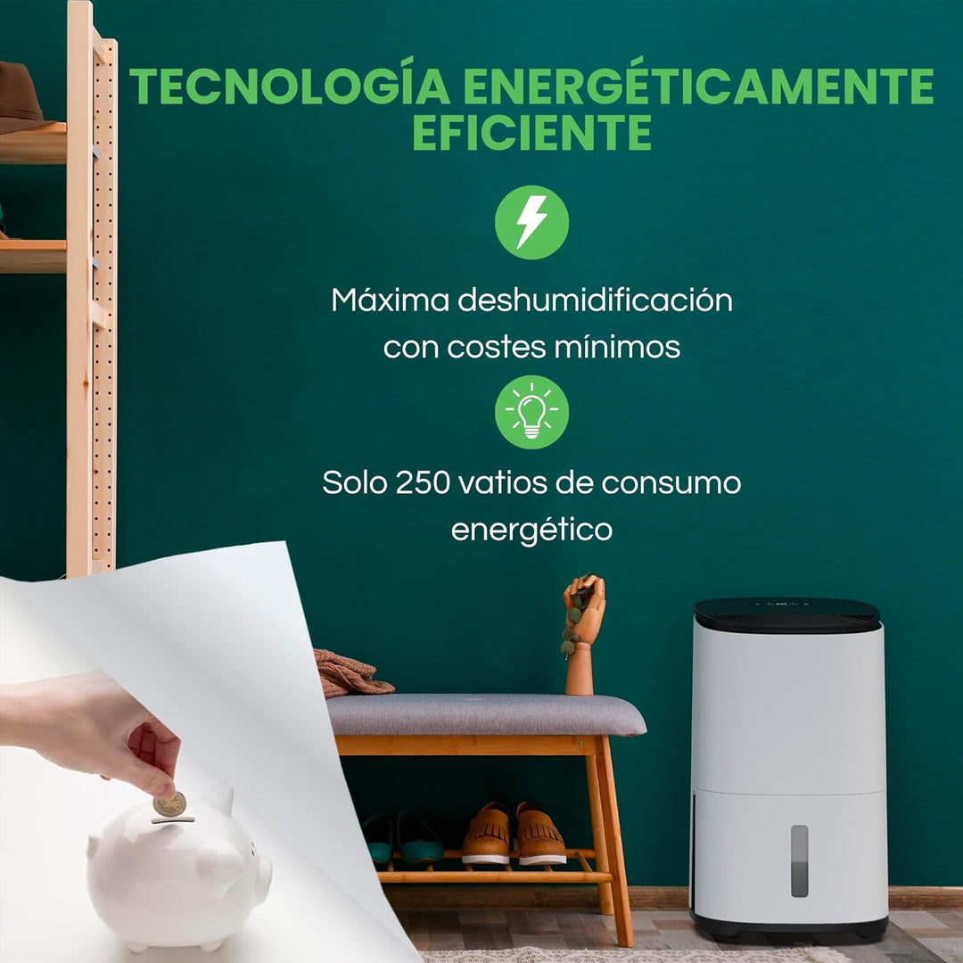 Meaco AreteOne 12L Luftentfeuchter & HEPA Luftreiniger für ein 50m² Haus entfernt Kondensation und F