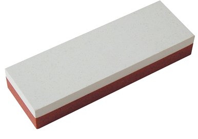 Feinabziehstein Korund Kombi FEPA 360/1000 (700/3000 JIS) von Zische, Masse: 200 x 60 x 25mm