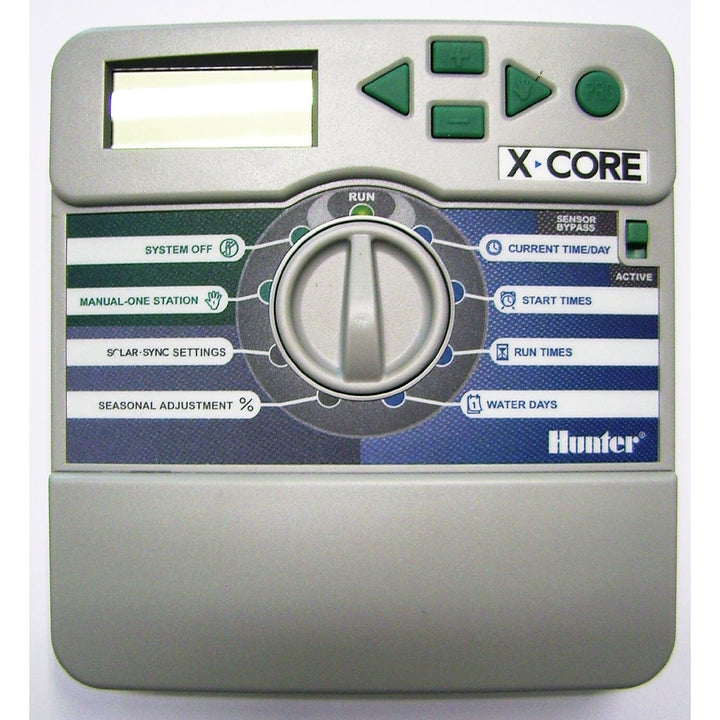 HUNTER xc-201i – Programmierer Bewässerung auf Batterien, 2 Jahreszeiten, für Innen