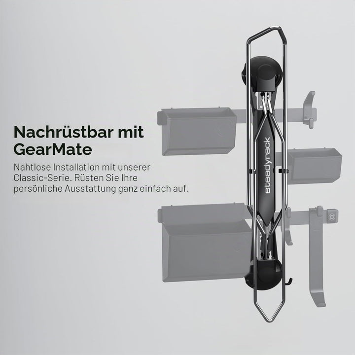 Steadyrack Fahrrad Wandhalterung - Classic Rack - Fahrrad Wandhalterung Vertikal als Aufbewahrungslö
