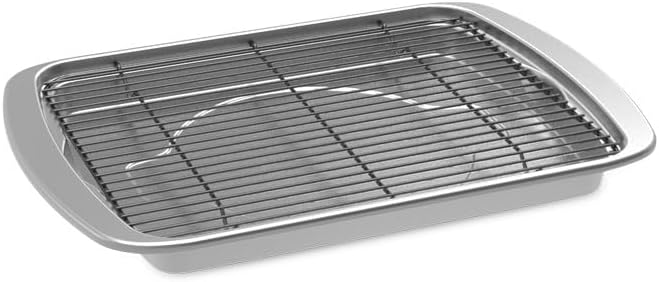 Nordic Ware Backblech, 43,4 x 31,5 x 3,6 cm, natur Aluminium, Aluminium