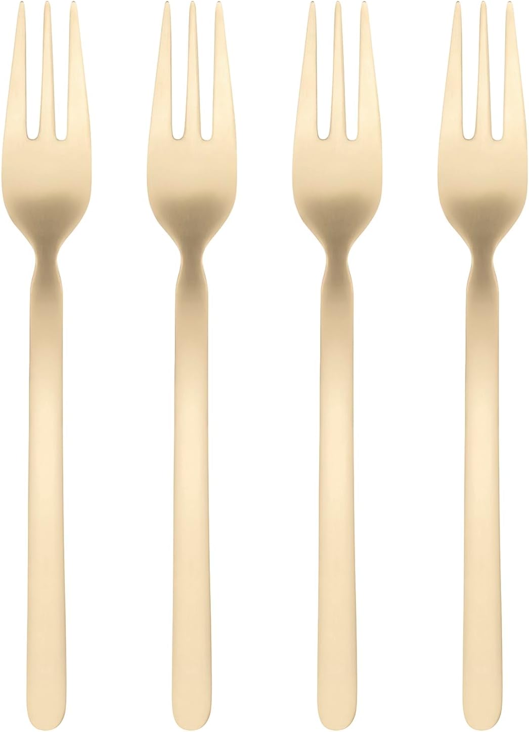 blomus Besteck 4er Set -STELLA- Edelstahl Essbesteck (Kuchengabel), Kuchengabel