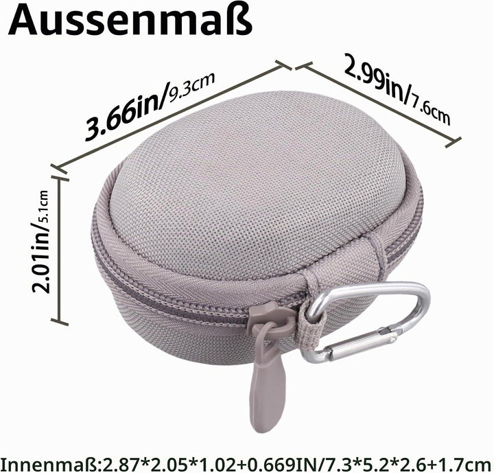 Aenllosi für SHOKZ OpenDots ONE Open-Ear-Kopfhörer, Hartschalen-Reiseetui zum Schutz, Clip-On-Ohrhör
