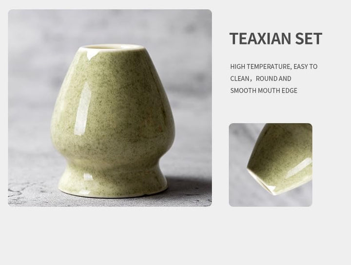 6 Stück Matcha Set - Matcha Besen - Matcha-Tea-Set, Matcha-Besen, Matcha-Schale, Matcha Sieb Chasen