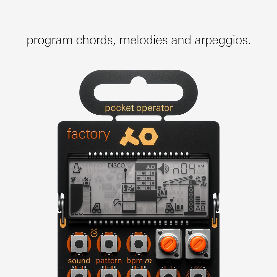Teenage Engineering PO-16 Factory Pocket Operator - Lead-Synthesizer für Tastenmelodien PO-16 Factor