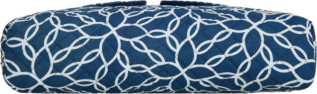 Travelon Klassische Umhängetasche mit Diebstahlschutz, Gewebte Blume, Einheitsgrösse Einheitsgrösse