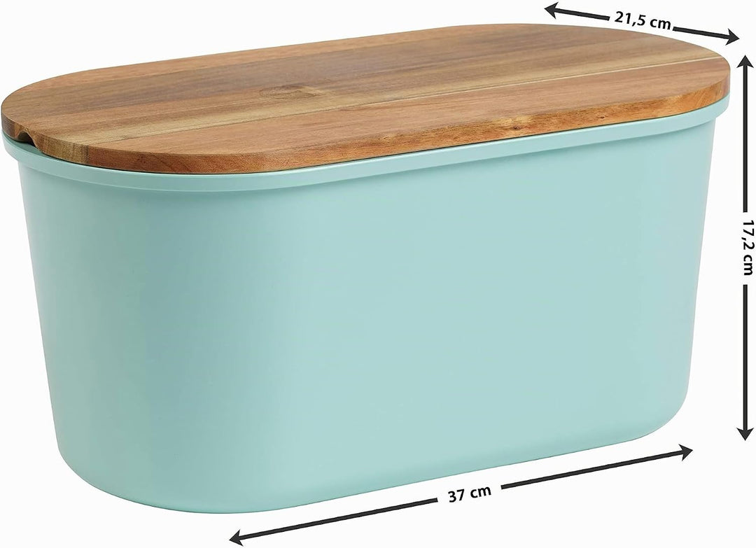 ECHTWERK Brotkasten “FRESH“, Brotbox, Brotaufbewahrung, Platzsparende Aufbewahrungsbox, Brotkorb mit
