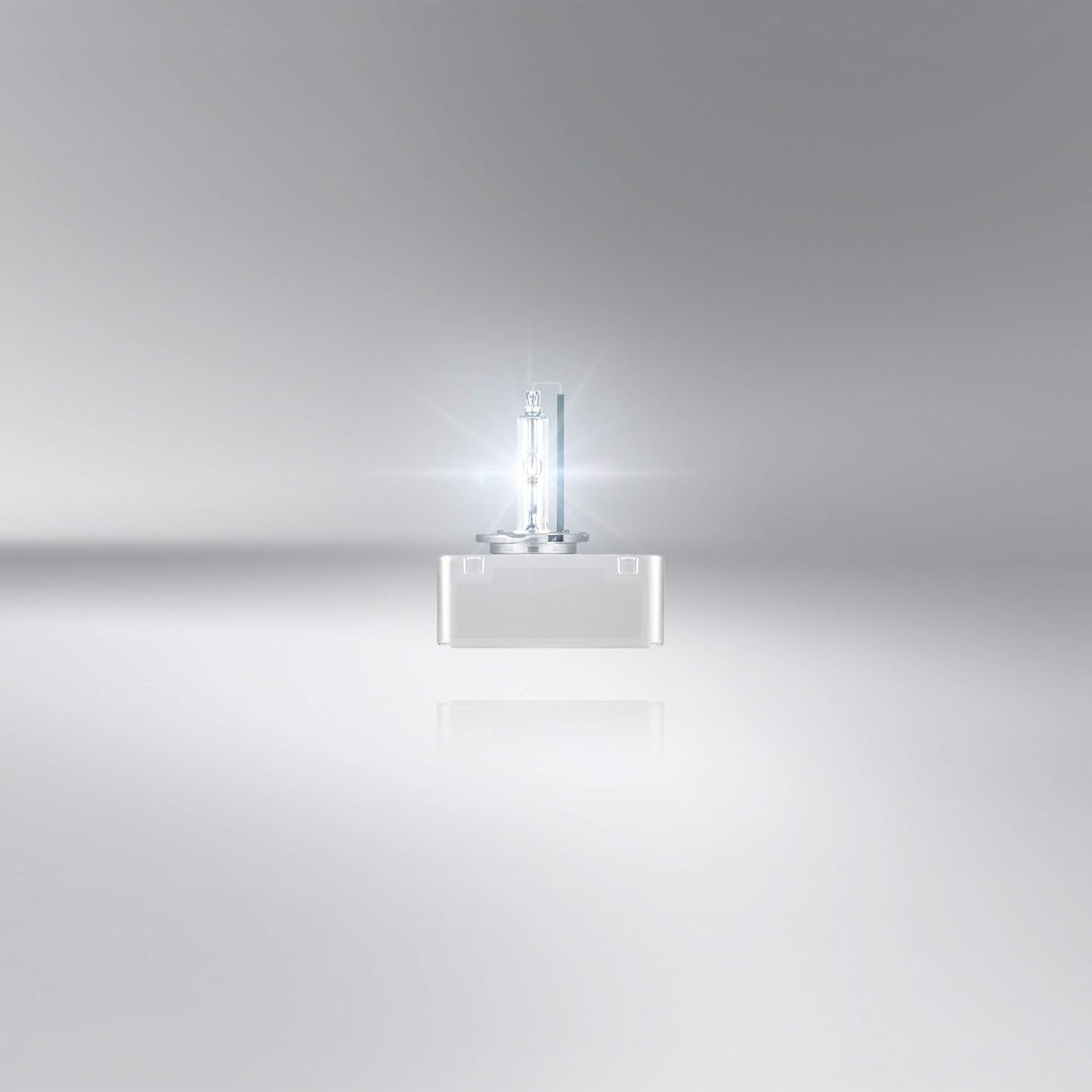 OSRAM XENARC ORIGINAL D5S, Xenon Scheinwerferlampe, 66540, Faltschachtel (1 Lampe), Silber Faltschac