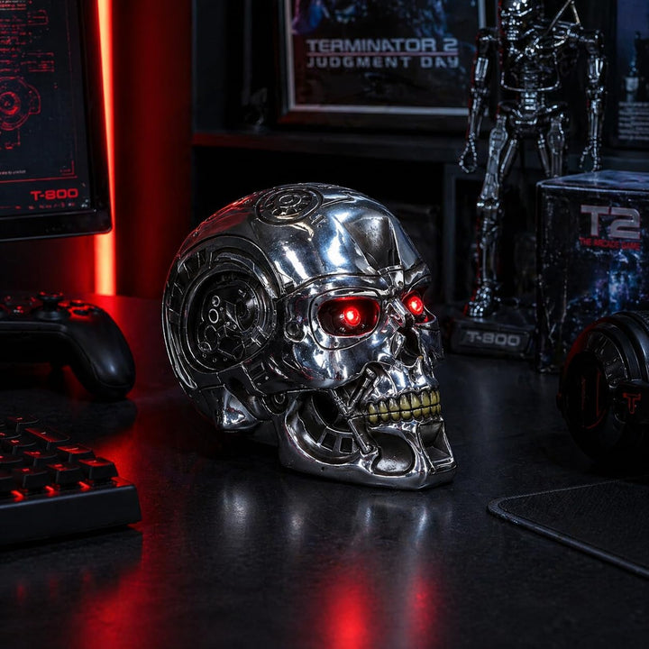 Terminator Nemesis Now, T Box, 18 cm, Silber, Kunstharz, Einheitsgrösse