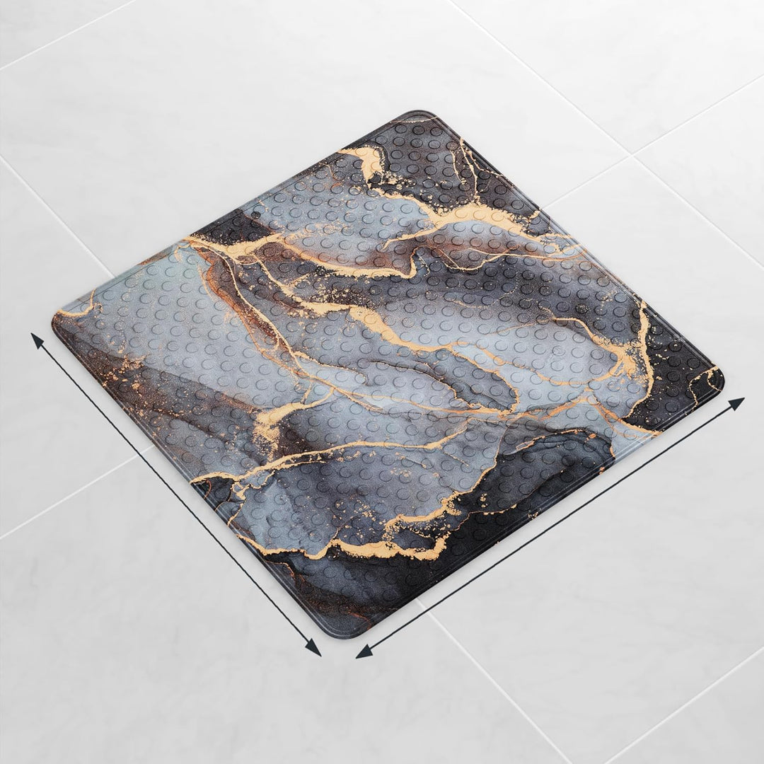 Sanilo Badematte 53 x 53 cm, rutschfeste Duschmatte für Dusche und Badewanne, Antirutschmatte maschi