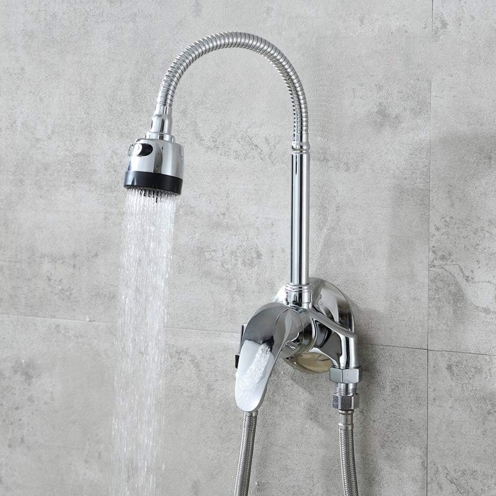 TOPINCN Wassermischer Regelventil Dusche Warm/Kalt Wasser Mischbatterie WC Badzubehör MEHRWEG VERPAC
