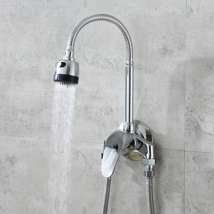 TOPINCN Wassermischer Regelventil Dusche Warm/Kalt Wasser Mischbatterie WC Badzubehör MEHRWEG VERPAC