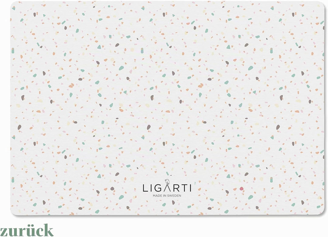 Ligarti® Frühstücksbrettchen aus Holz | Nachhaltiges Frühstücksbrett 22x15 cm, ideal für köstliche F