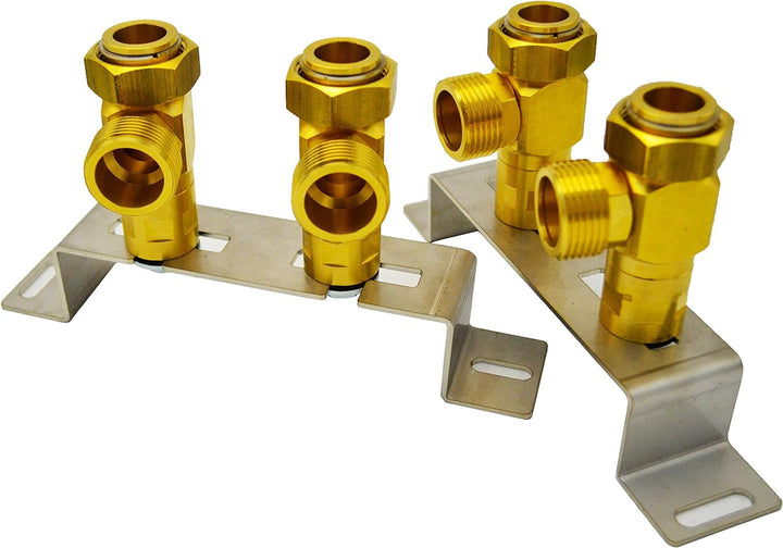 Edelstahl Plattenwärmetauscher Nordic Tec Ba-16-32 Wärmetauscher 32 Platten 130kW 1” mit Isolierung