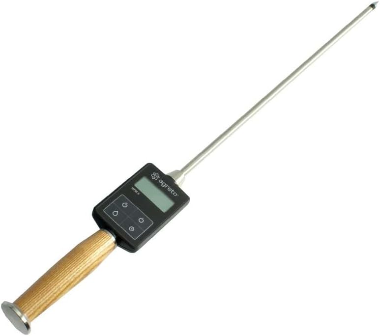 AGRETO HFM II, Sondenlänge 100 cm, Heufeuchtemesser, Strohfeuchtemesser, professionelles Messgerät,