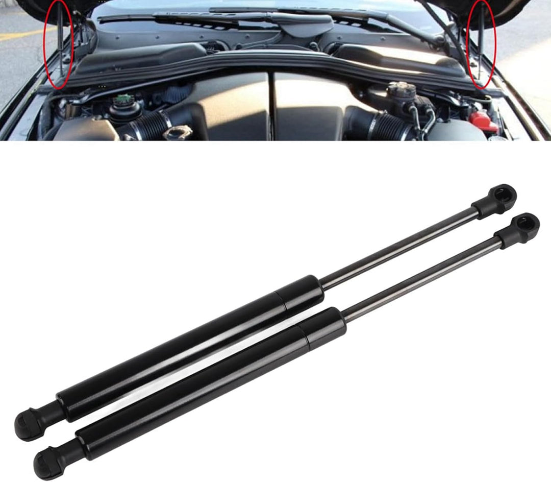 Motorhaubenstütze Gasdruckfedern Stossdämpfer Motorhaubenlift Halterung, 1 Paar Motorhaubenstützen f